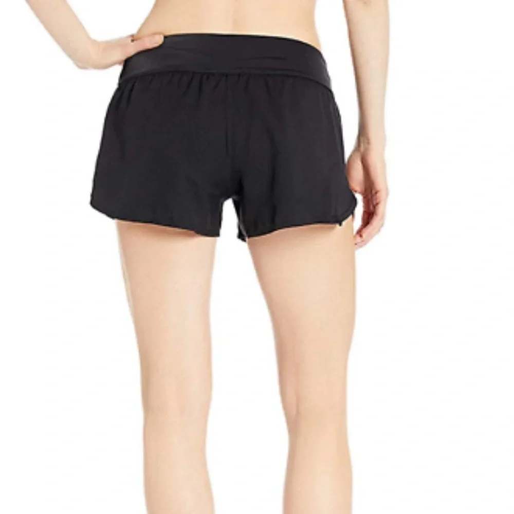 NIKE SWIM WOMEN'S SOLID ELEMENT‎ SWIM BOARDSHORT BLACK